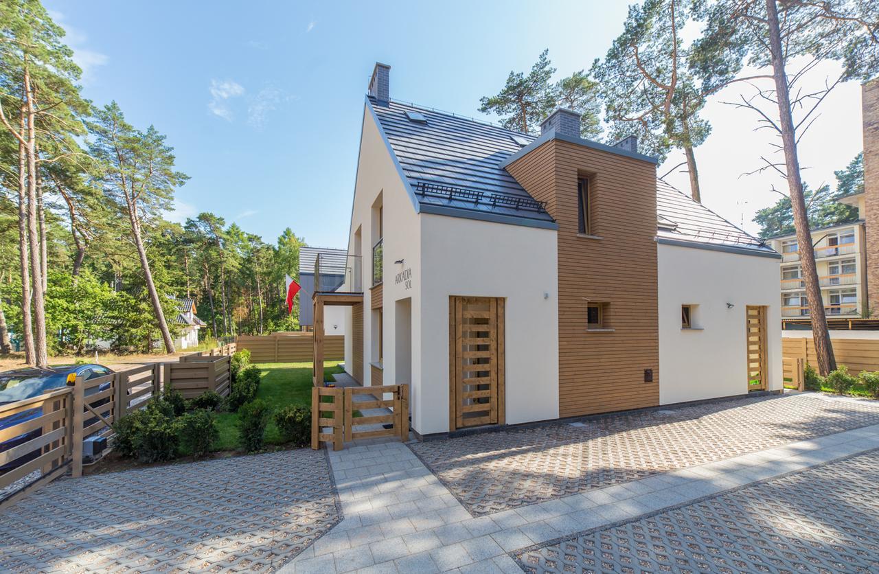 Villa Arkadia Mare Łukęcin Екстериор снимка